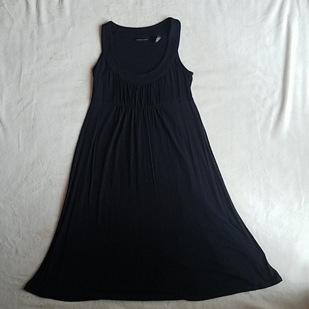 Casual black dress